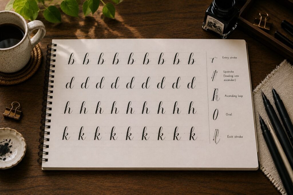 HOW TO CREATE YOUR FIRST CALLIGRAPHY ALPHABET