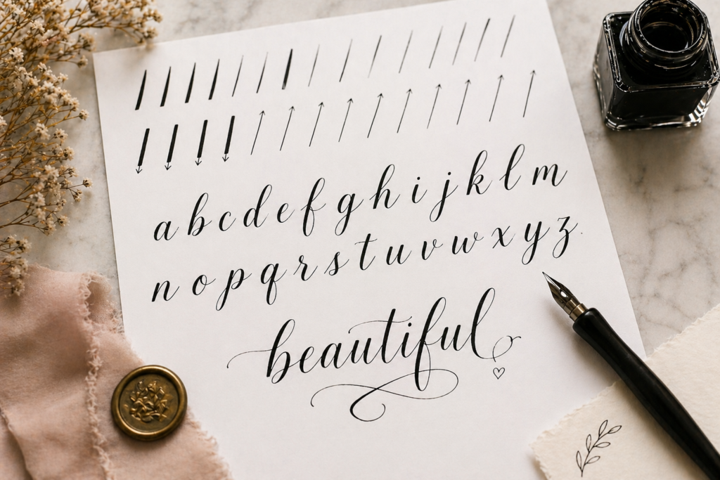 CALLIGRAPHY FOR BEGINNERS: COMPLETE STARTER GUIDE