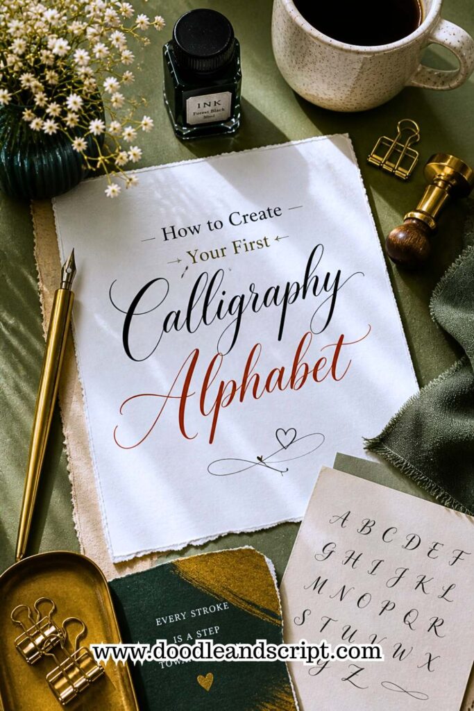 How to Create Your First Calligraphy Alphabet