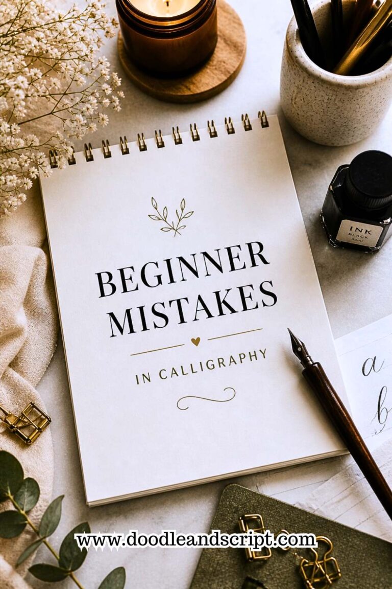Beginner Mistakes in Calligraphy and How to Fix Them