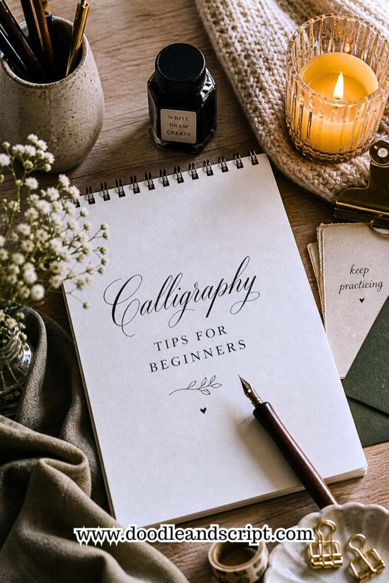 How to Avoid Common Beginner Calligraphy Mistakes
