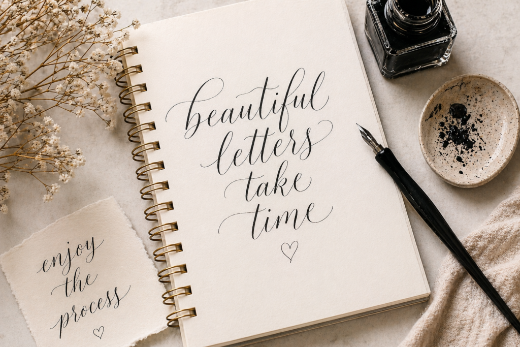CALLIGRAPHY BEGINNER STARTER GUIDE