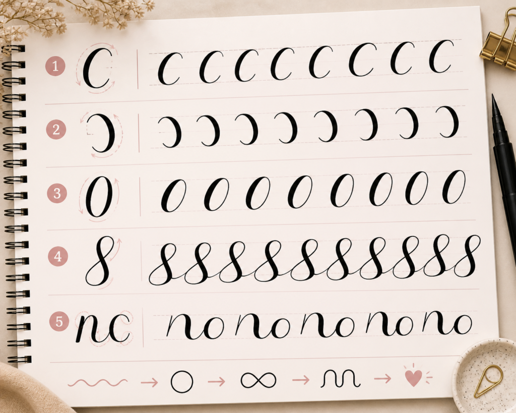 CALLIGRAPHY DRILLS