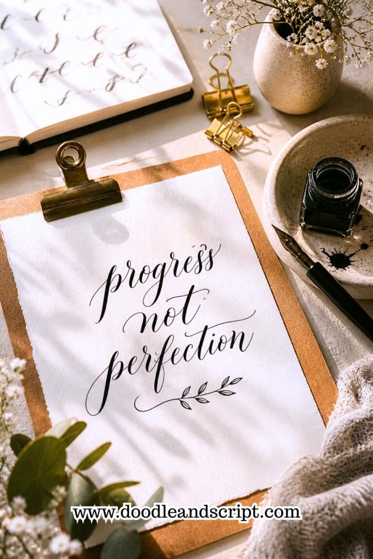 How to Improve Calligraphy Fast (Even If You’re Struggling)