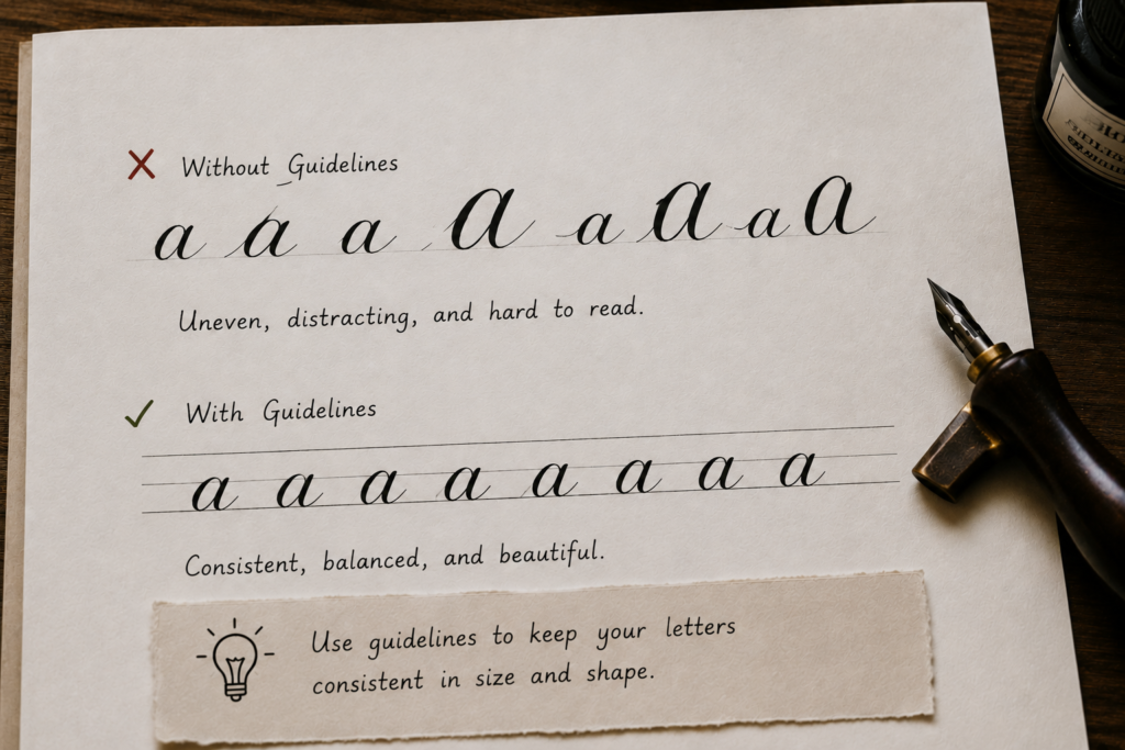 BEGINNER MISTAKES IN CALLIGRAPHY