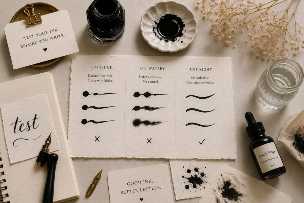 HOW TO AVOID COMMON BEGINNER CALLIGRAPHY MISTAKES