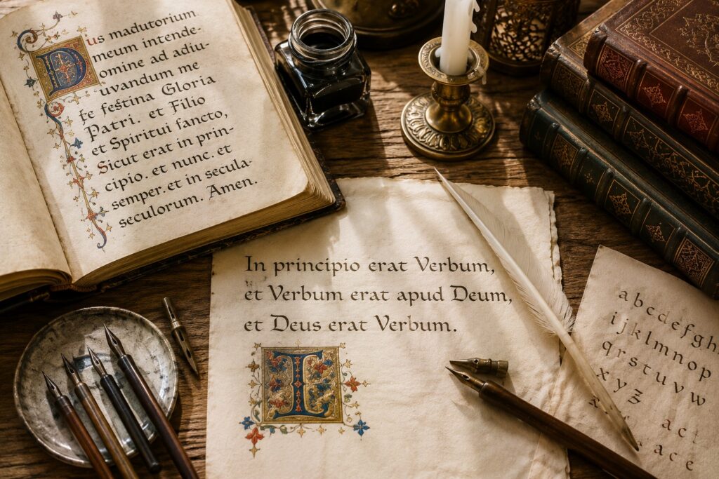 MODERN VS. TRADITIONAL CALLIGRAPHY