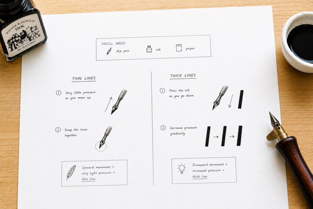 Calligraphy basics