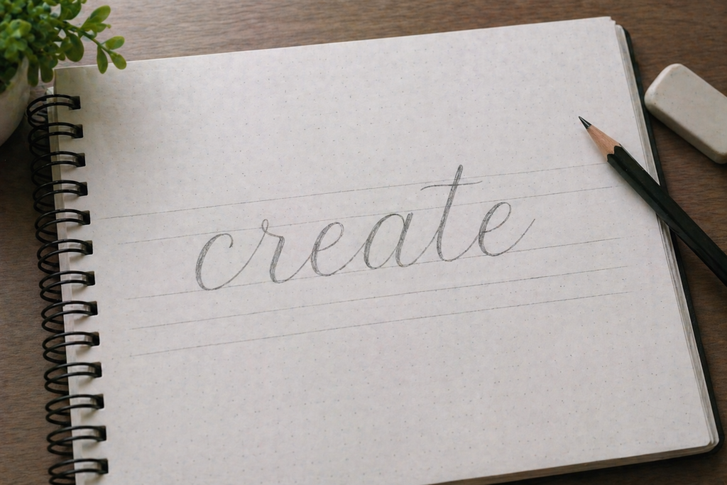 FAUX CALLIGRAPHY