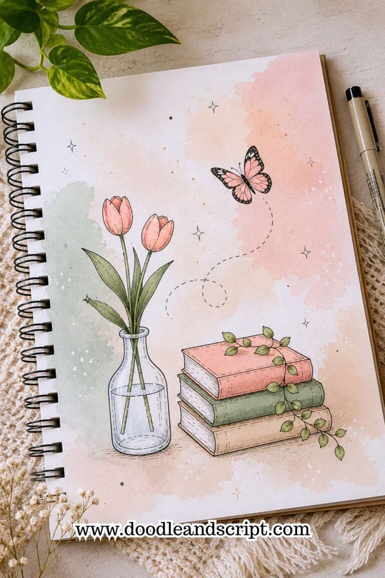 35 Aesthetic Doodle Ideas That Look Stunning
