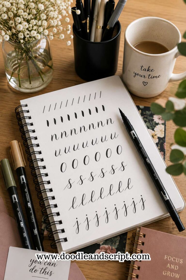 21 Hand Lettering Drills You Should Practice Every Week
