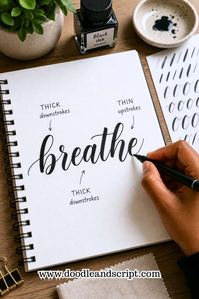 How to Create Perfect Thick and Thin Strokes in 11 Steps