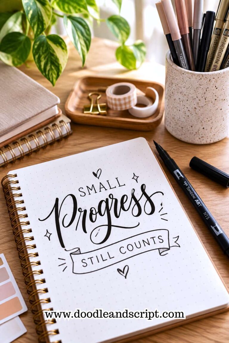How to Create Modern Hand Lettering in 17 Easy Steps