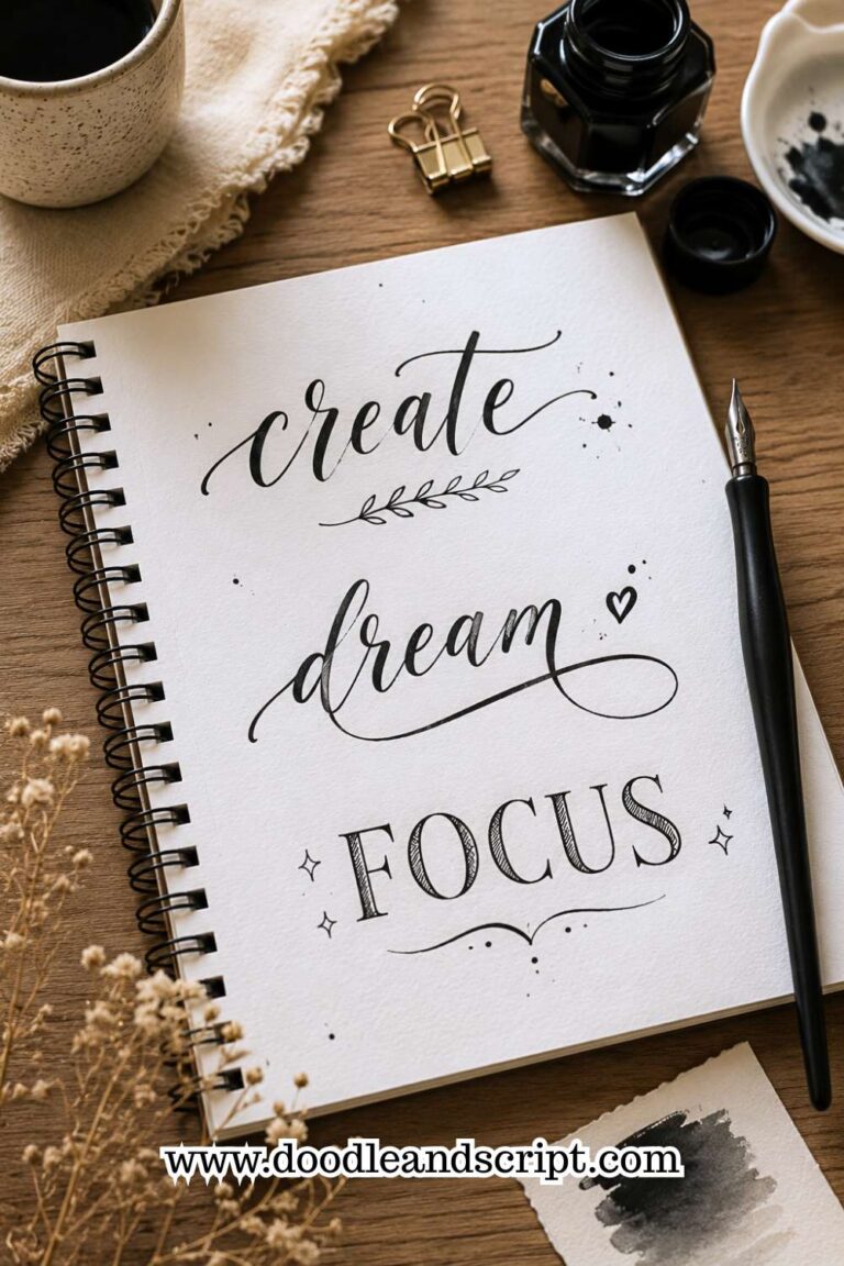 11 Hand Lettering Styles Every Beginner Should Try