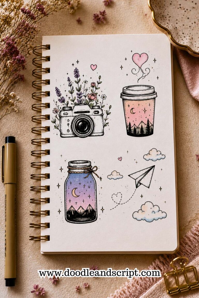 25 Doodle Ideas for Instagram Posts