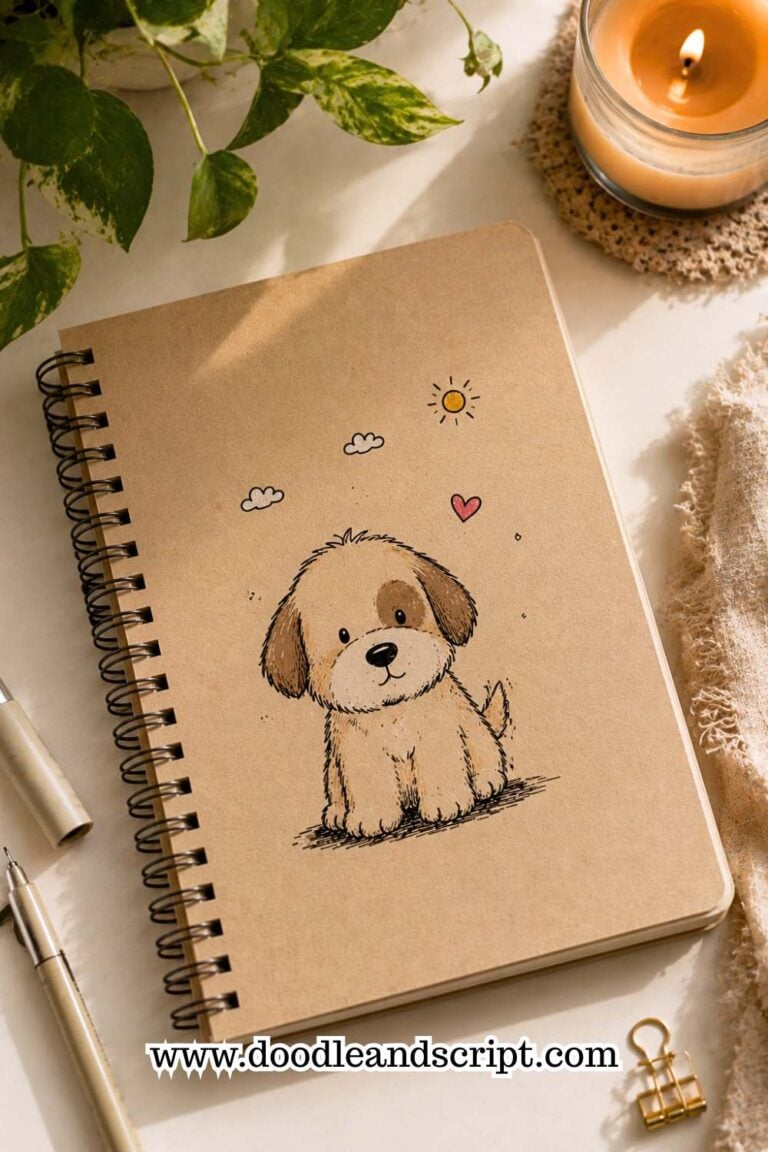 25 Easy Dog Doodle Ideas for Beginners