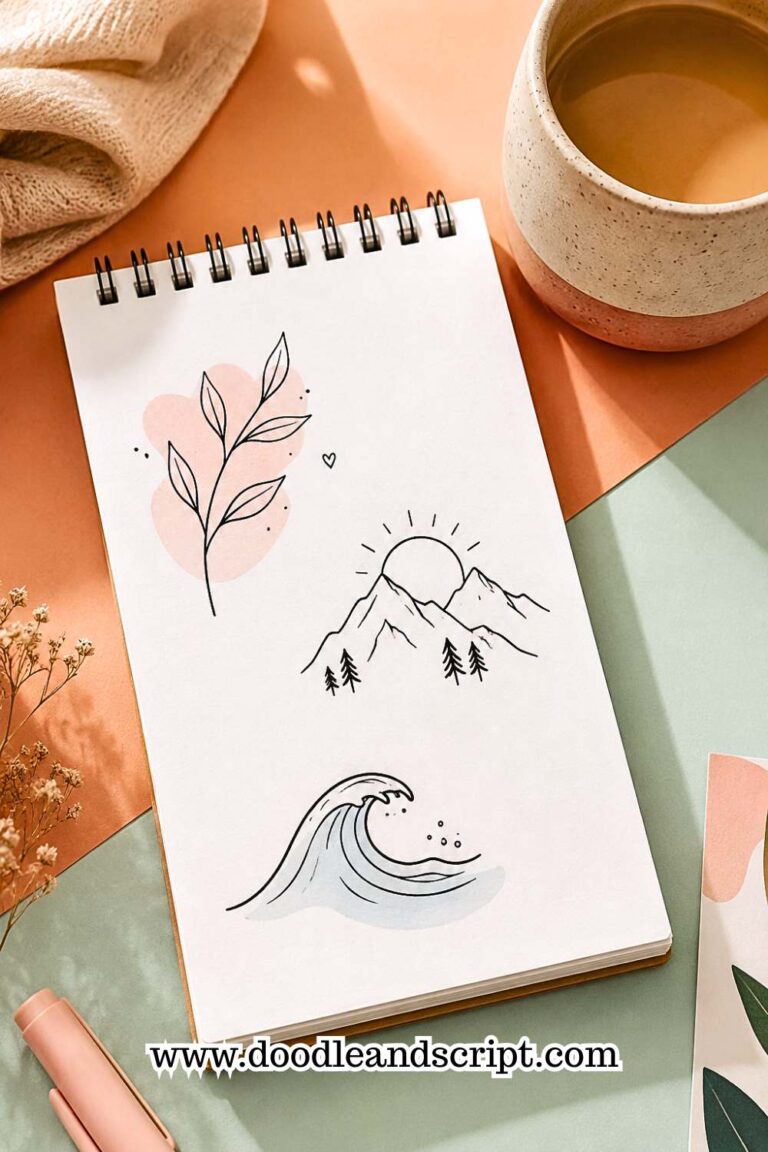 31 Minimalist Doodle Ideas That Look Clean