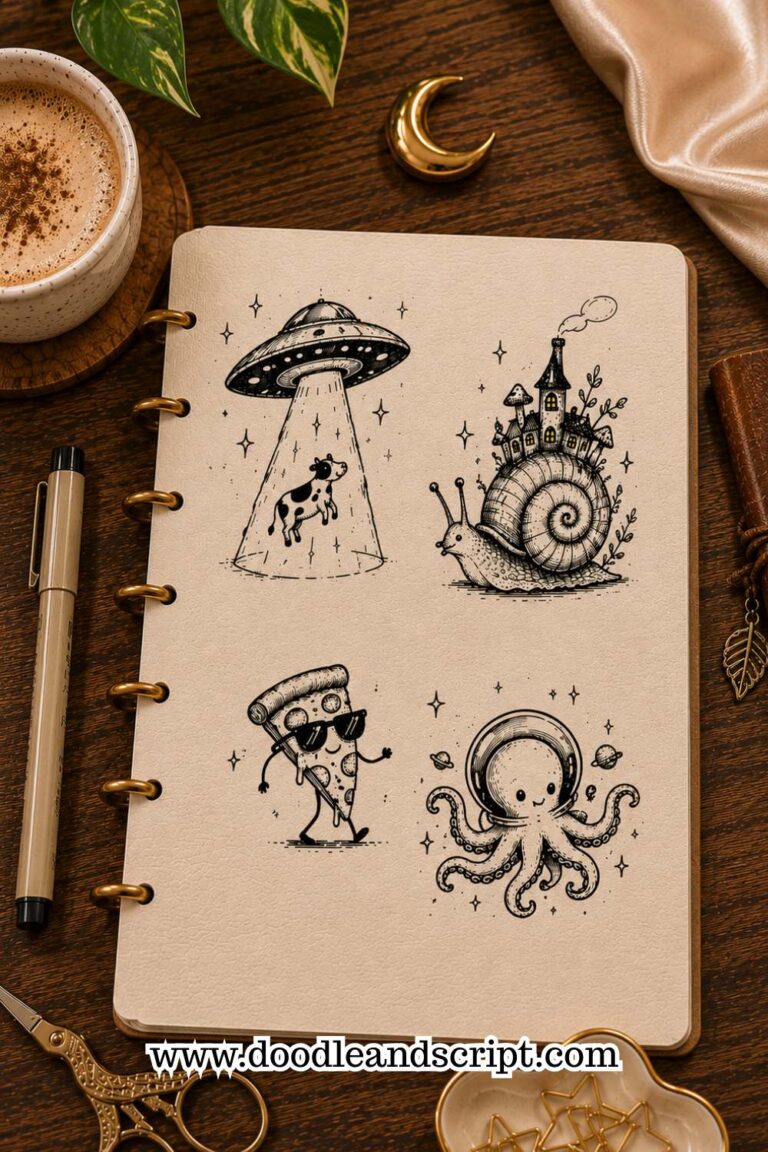 17 Weird and Fun Doodle Ideas