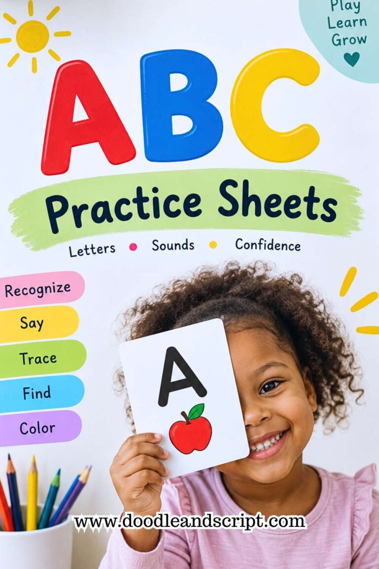 160+ Free Alphabet & Beginning Sounds Practice Sheets for Kids